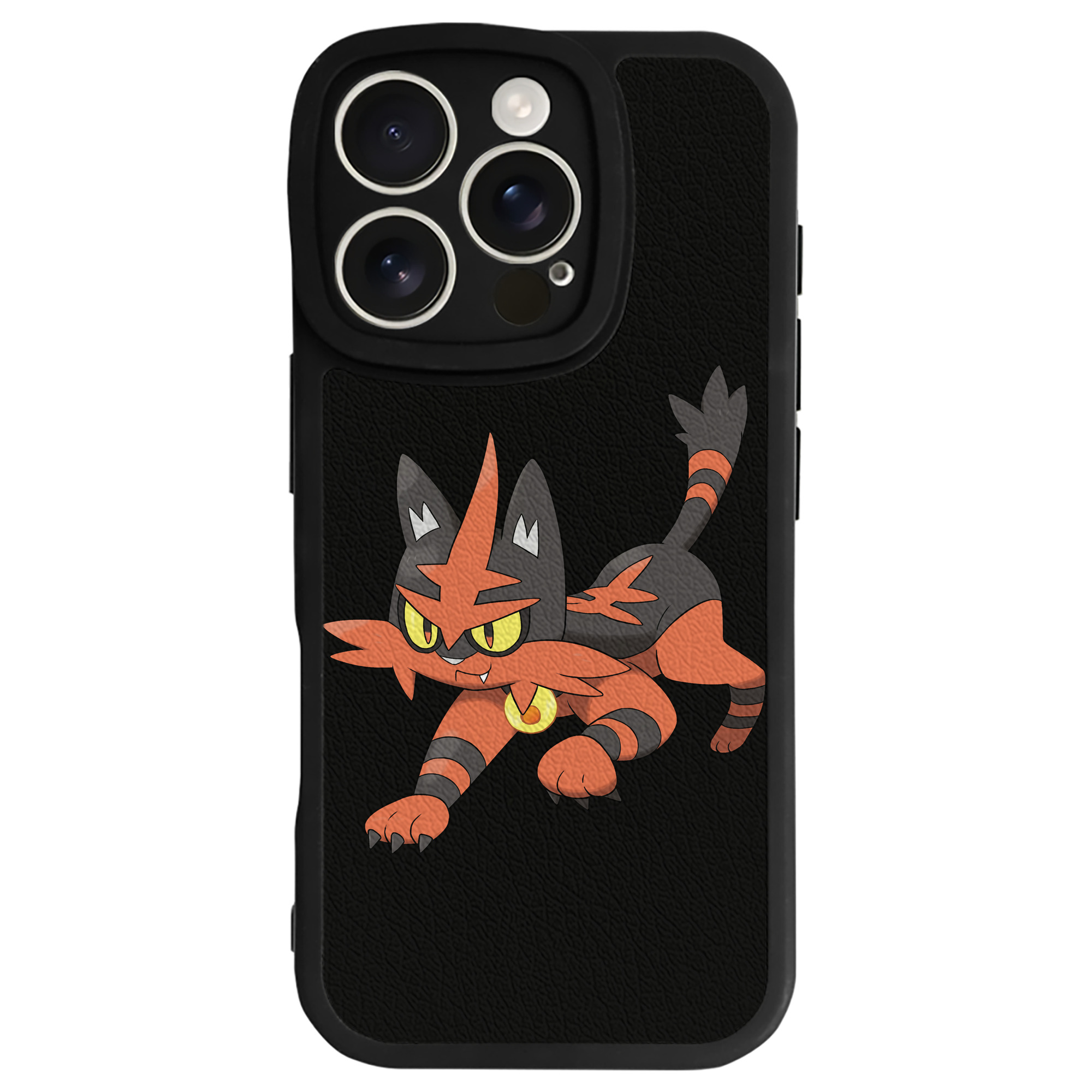 （画像用） ポケットモンスター Pokémon 【iPhone 16シリーズ対応】シリコンスマホケース（レザー調） 材質：シリコン